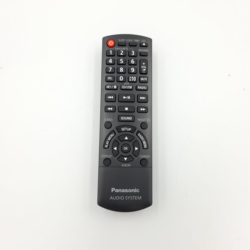 Panasonic music best sale system remote