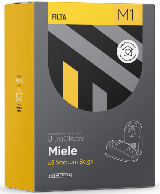 Vacuum Cleaner Bags 5pk for Miele - M1 - 76012