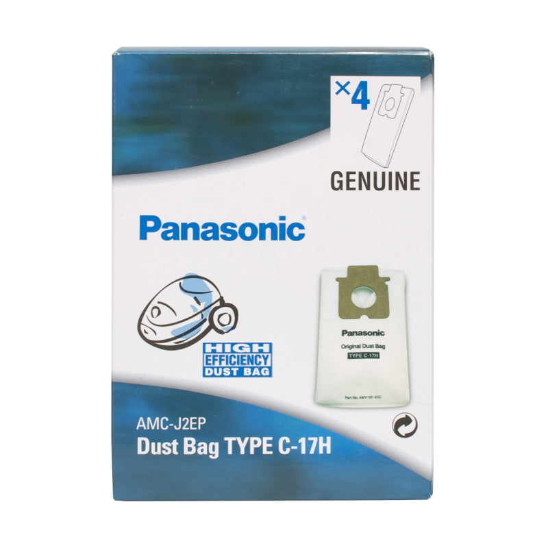 Panasonic Vacuum Bags 4pk TYPE C-17H