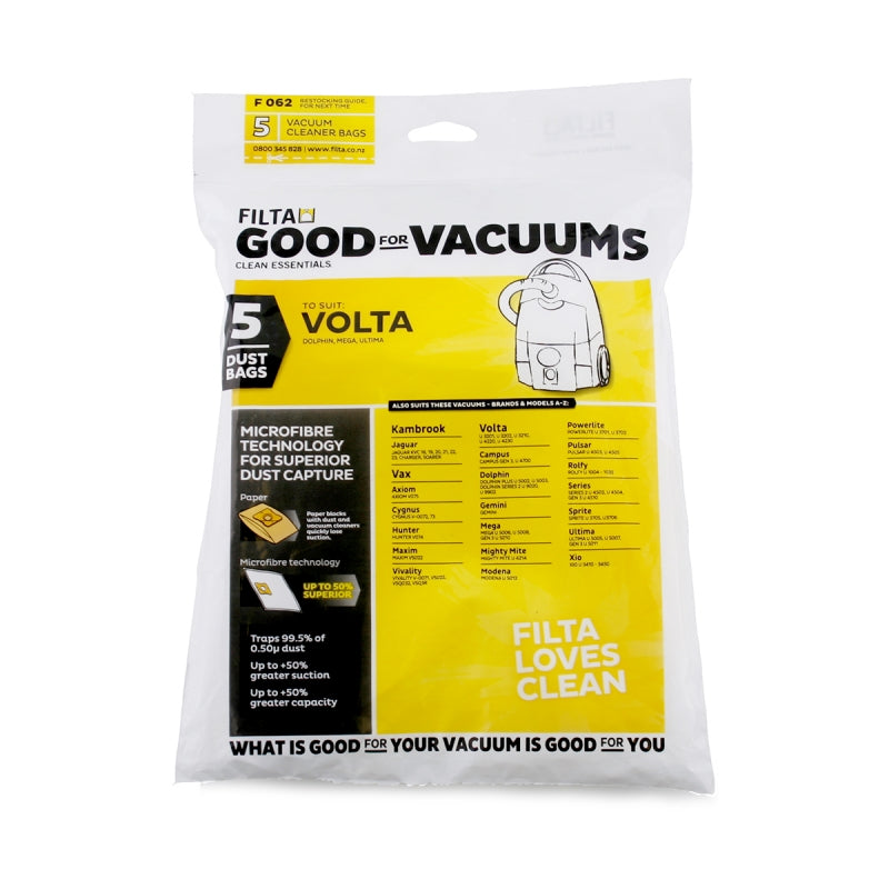 Filta Vacuum Bags 5pk Jaguar F062