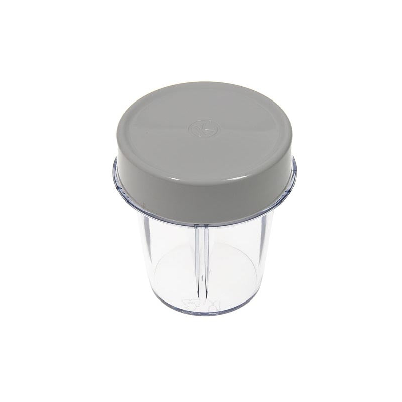 Kenwood Food Processor Mill Jar (Acrylic) & Lid - Grey