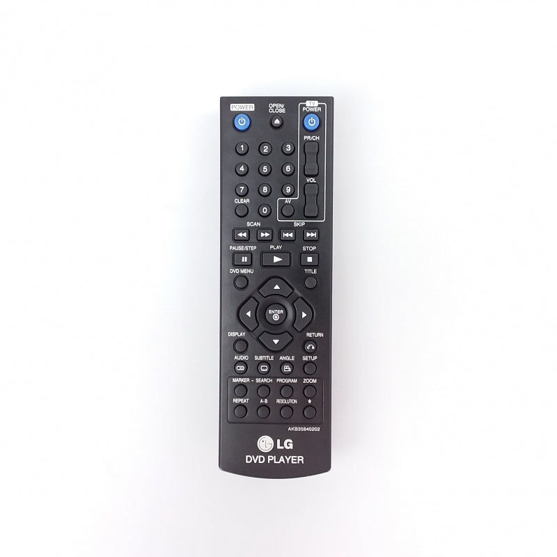 LG DVD Remote Control - AKB35840202