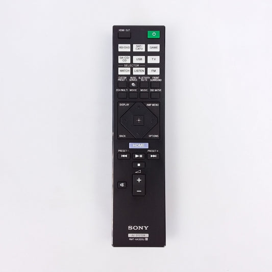 Sony Home Theatre System Remote (RMT-AA320U) - 149328111