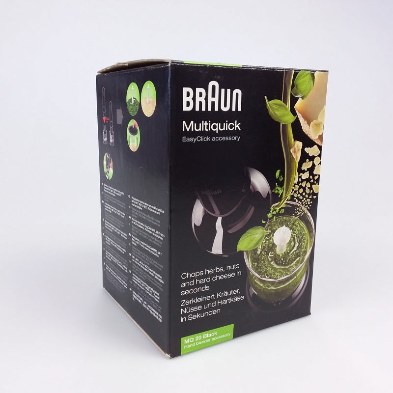 Braun Hand Blender Accessory MQ20 (Bowl, Lid, Blade) - 0X81364458