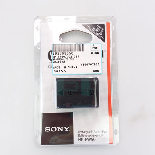 Sony Camera Rechargeable Battery (NP-FW50/CE) - 802663650