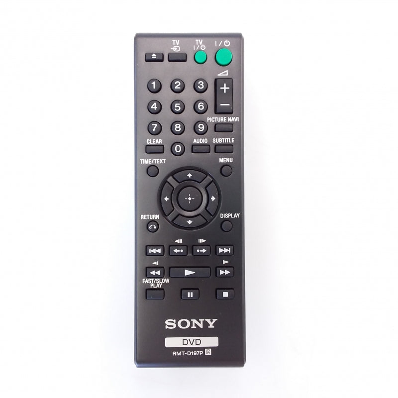 Sony DVD Player Remote Control (RMT-D197P)- A2072759A