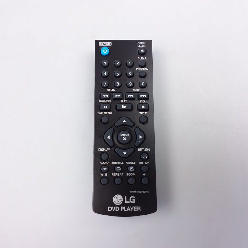 LG DVD Player Remote Control - COV33662703