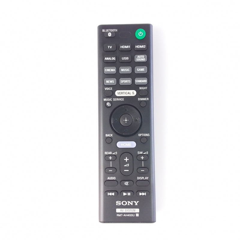 Sony Sound Bar Remote Control (RMT-AH400U) - 149336511