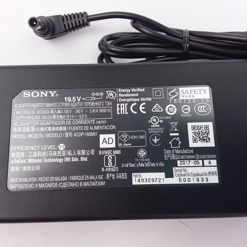 Sony Television AC Adapter (ACDP-160D01) - 149329721