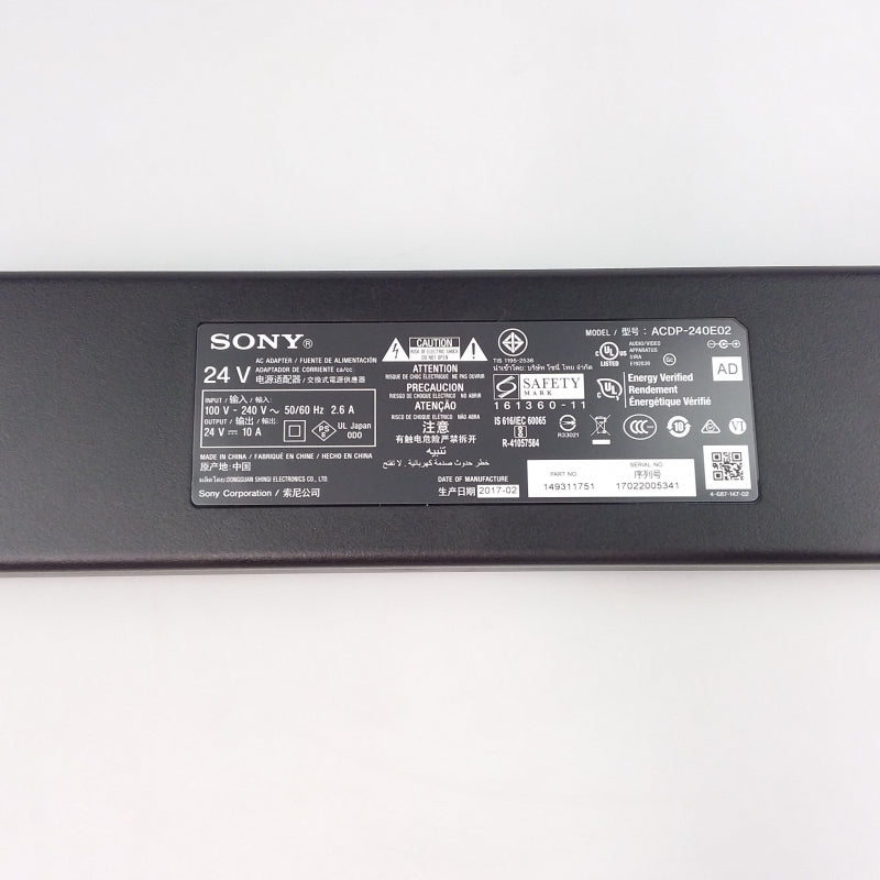 Sony Television AC Adapter (ACDP-240E02) - 149311751