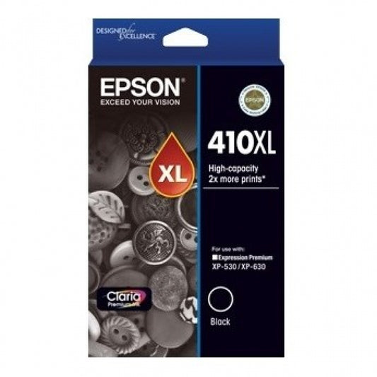 Epson Printer 410XL Black High Yield Ink Cartridge - C13T339192