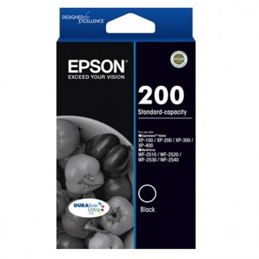 Epson Printer 200 Black Ink Cartridge - C13T200192